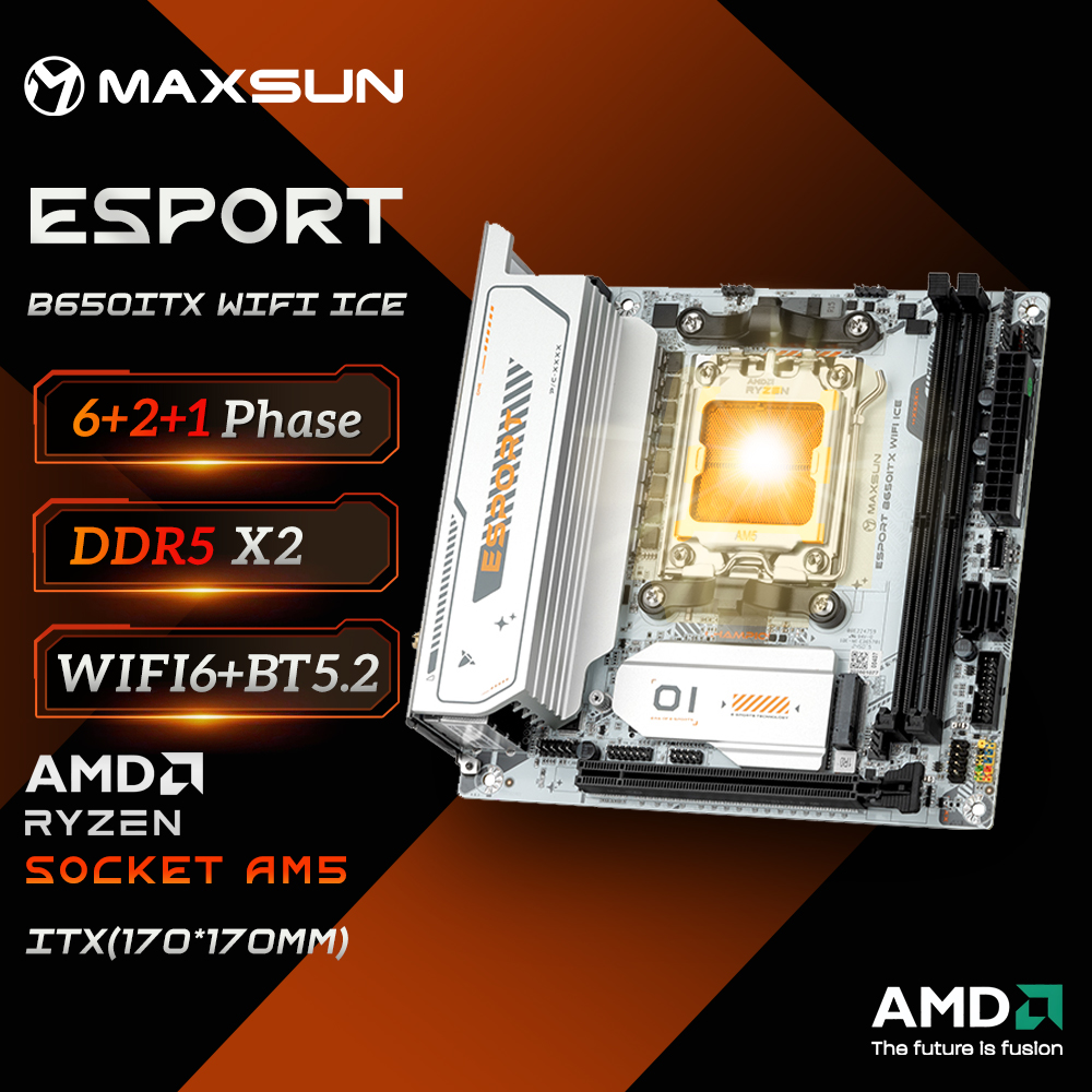Płyta główna MAXSUN B650M ITX  – B650 Itx Motherboard Wifi recenzja i cena