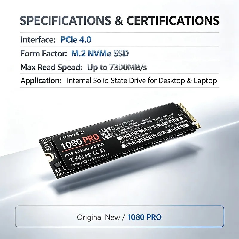 Oryginalny dysk SSD 1080PRO M. – M.2 Nvme 4Tb Pcie 4.0 Ssd recenzja i cena