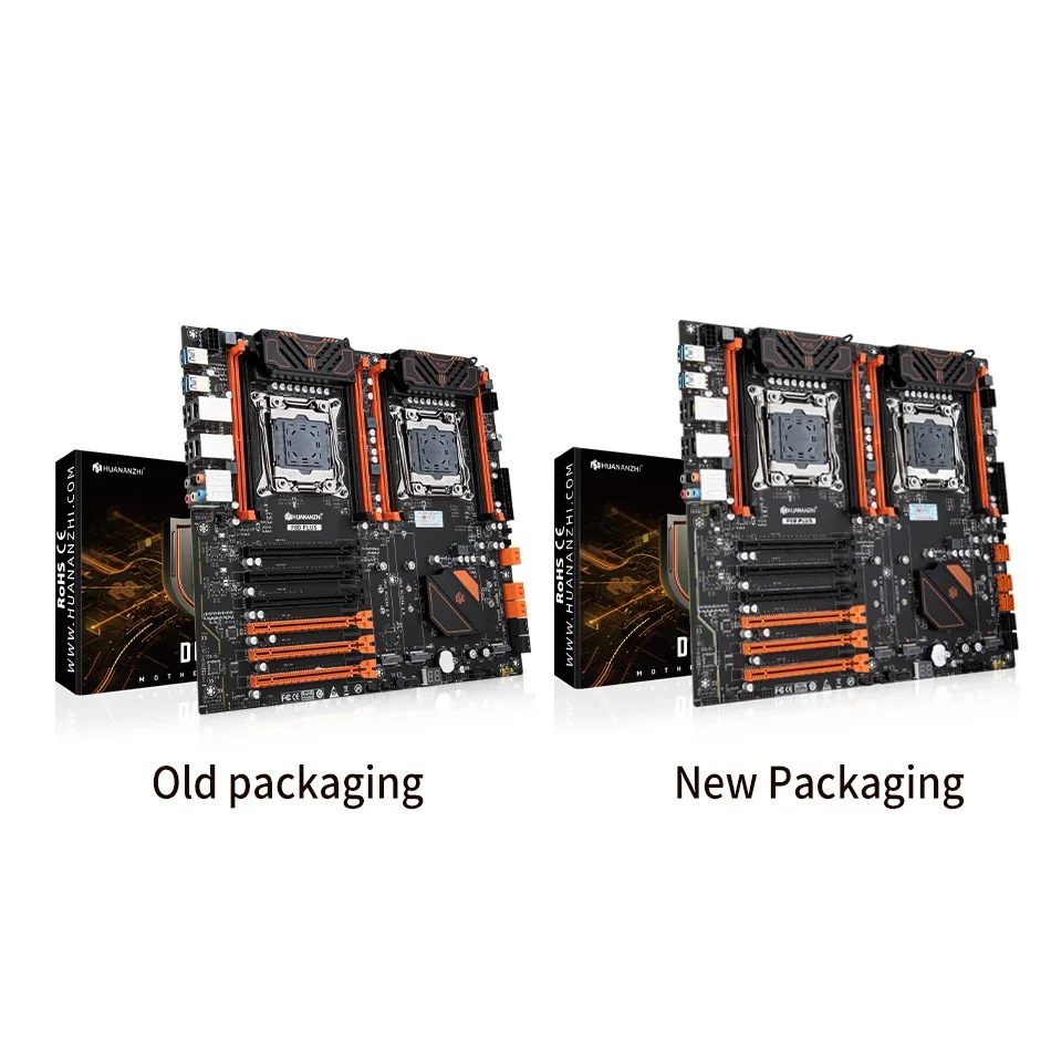 HUANANZHI X99 F8D PLUS Zestaw  – X99 Dual Cpu Motherboard Combo recenzja i cena