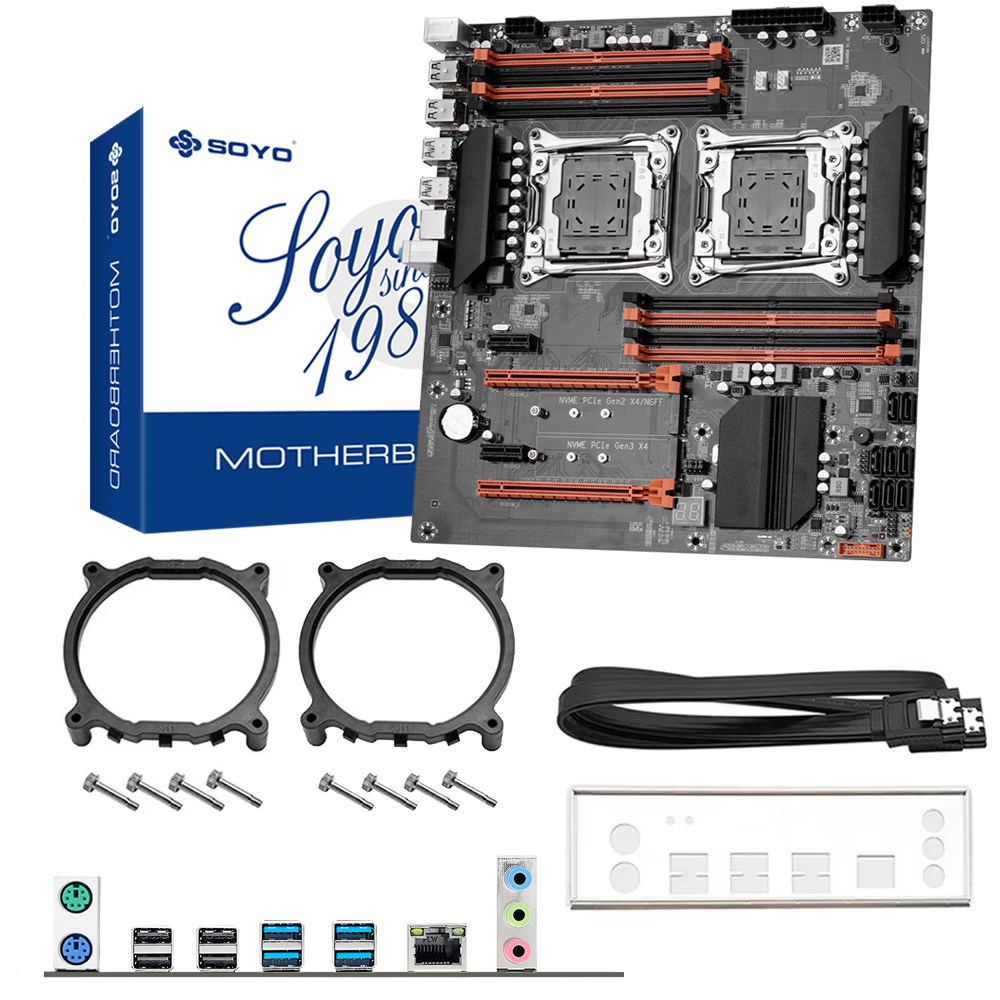 Płyta główna SOYO X99 Dual Gam – X99 Dual Cpu Motherboard Combo recenzja i cena
