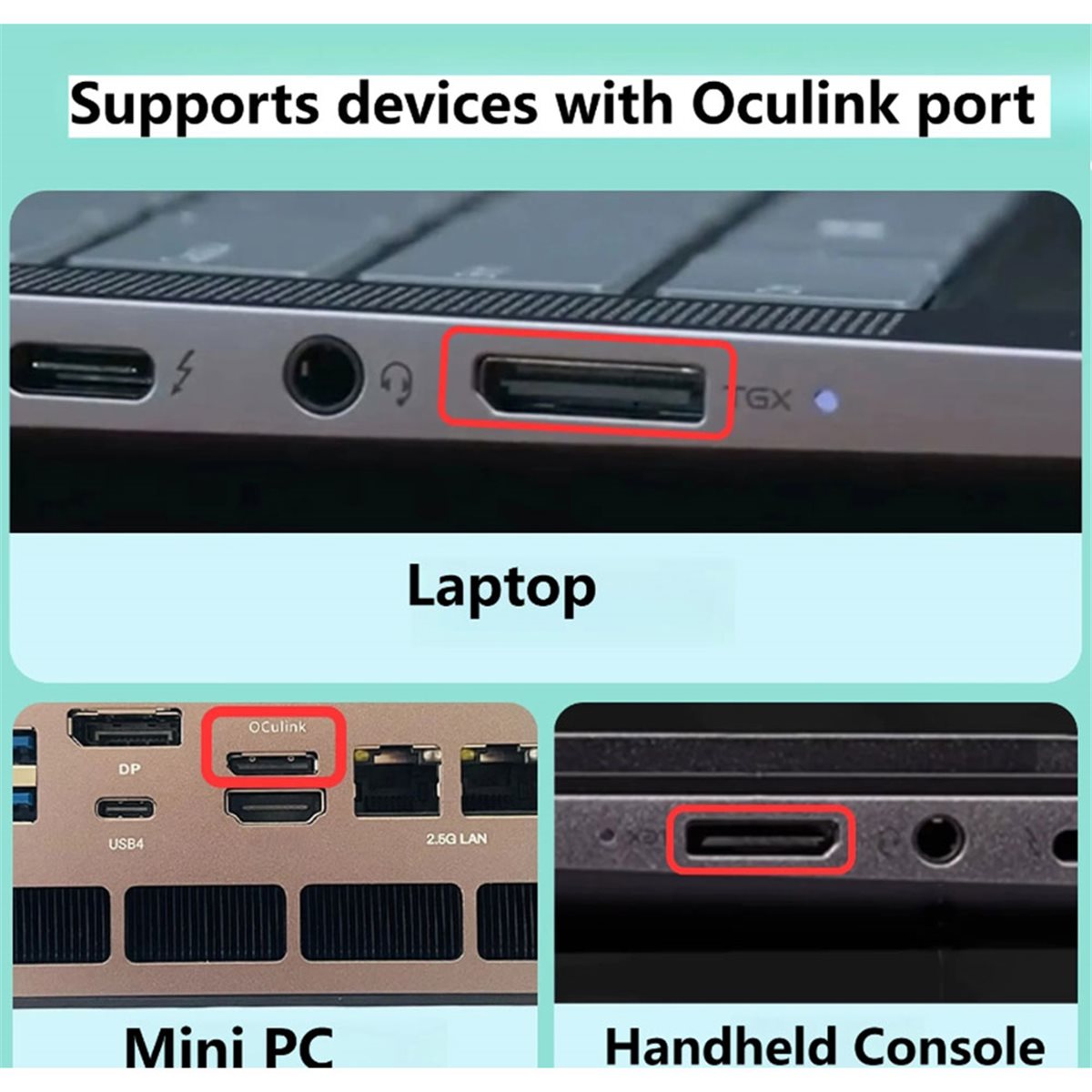 NOWA FABRYKA~Oculink EGPU Stac – External Gpu Dock Pcie 4.0 Oculink recenzja i cena