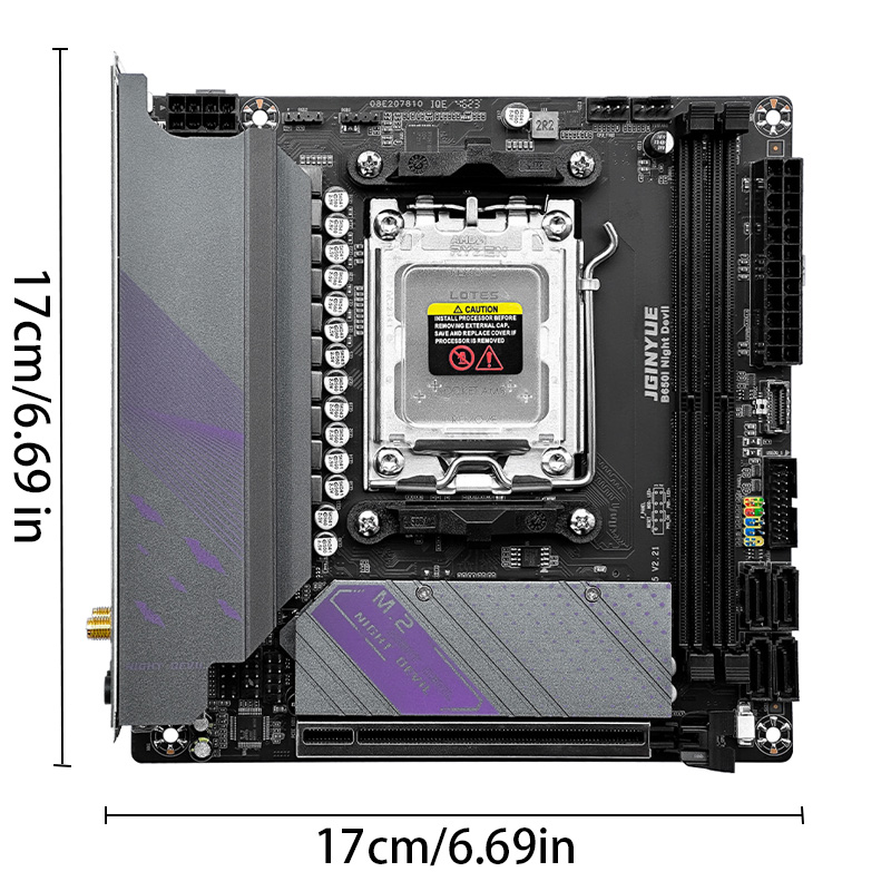Płyta główna JGINYUE B650I Nig – B650 Itx Motherboard Wifi recenzja i cena