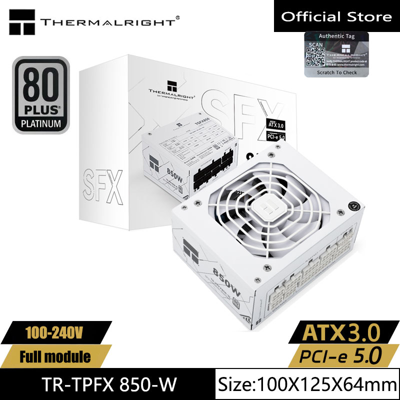 Thermalright TR-TPFX850-W Whit – Sfx Power Supply 850W Gold recenzja i cena