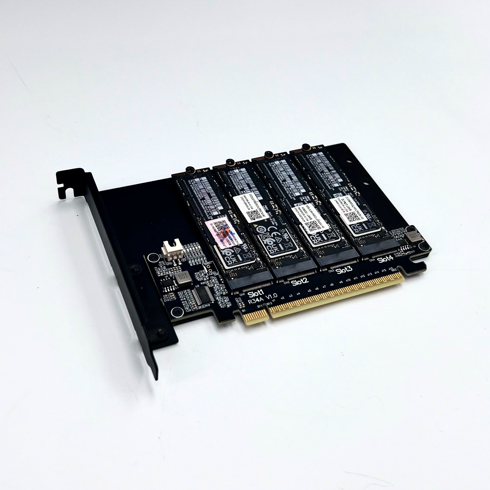 Adapter PCIe 5.0 x16 na Quad M – Quad M.2 Nvme Pcie Bifurcation Card recenzja i cena